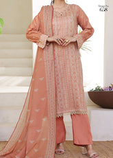 Sufina's By VS Textile Printed Lawn 3 Piece Unstitched Suit VS25PLV2 D-658