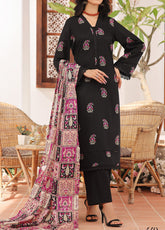 Sufina's By VS Textile Printed Lawn 3 Piece Unstitched Suit VS25SPL D-440