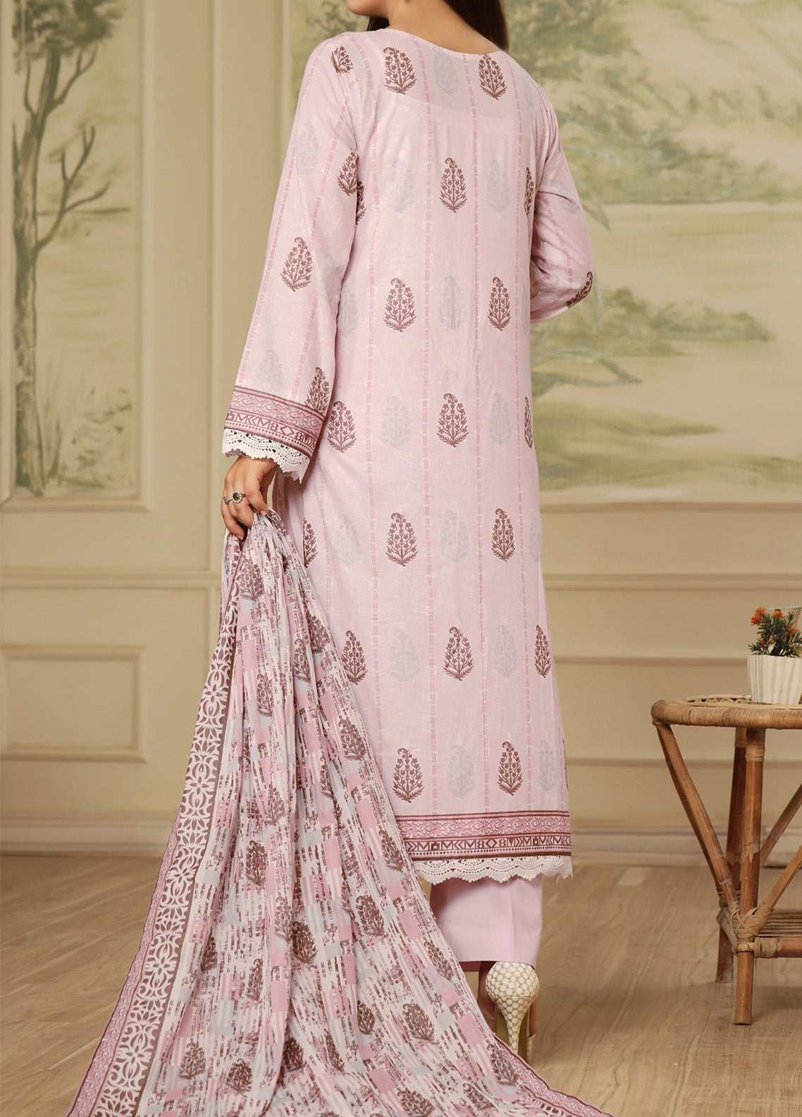 Sufina's By VS Textile Printed Lawn 3 Piece Unstitched Suit VS25SPL D-441 Sufina's By VS Textile Printed Lawn 3 Piece Unstitched Suit VS25SPL D-441
