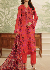 Sufina's By VS Textile Printed Lawn 3 Piece Unstitched Suit VS25SPL D-442