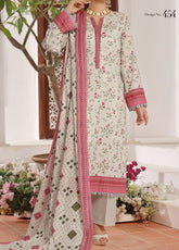 Sufina's By VS Textile Printed Lawn 3 Piece Unstitched Suit VS25SPL D-454