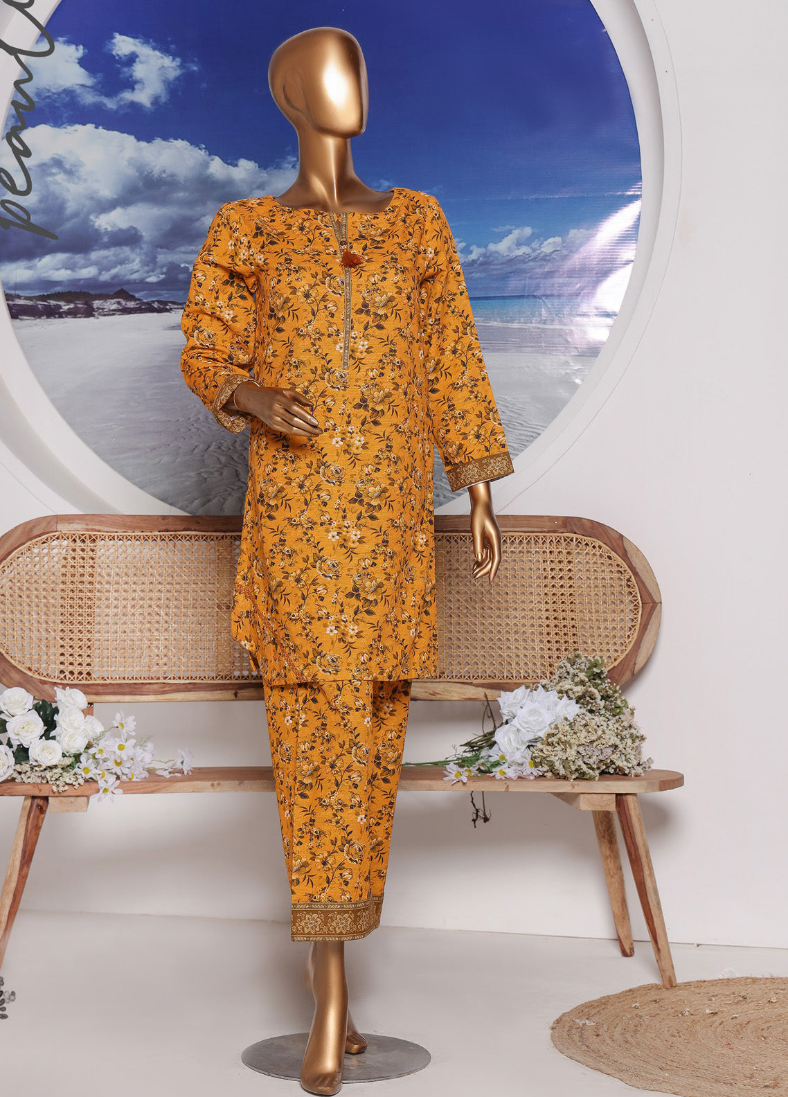 Sumi Printed Khaddar 2 Piece Stitched Suit SU24KCO KC-01 Sumi Printed Khaddar 2 Piece Stitched Suit SU24KCO KC-01