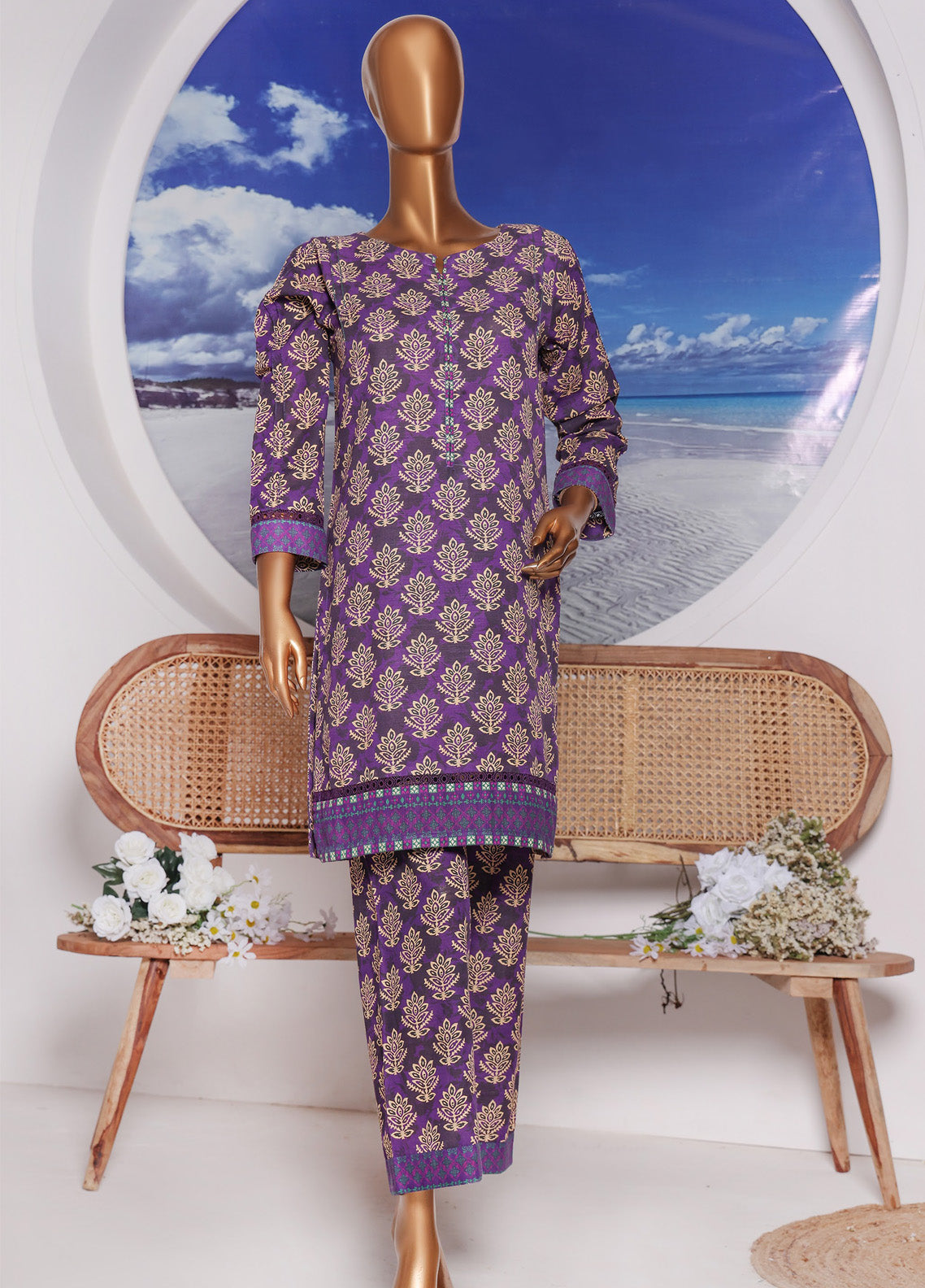 Sumi Printed Khaddar 2 Piece Stitched Suit SU24KCO KC-02 Sumi Printed Khaddar 2 Piece Stitched Suit SU24KCO KC-02