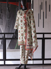 Summer Bloom By Keysha Printed Lawn Stitched Suits 3 Piece - KS24SBL D-50