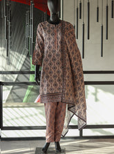 Summer Bloom By Keysha Printed Lawn Stitched Suits 3 Piece - KS24SBL D-53
