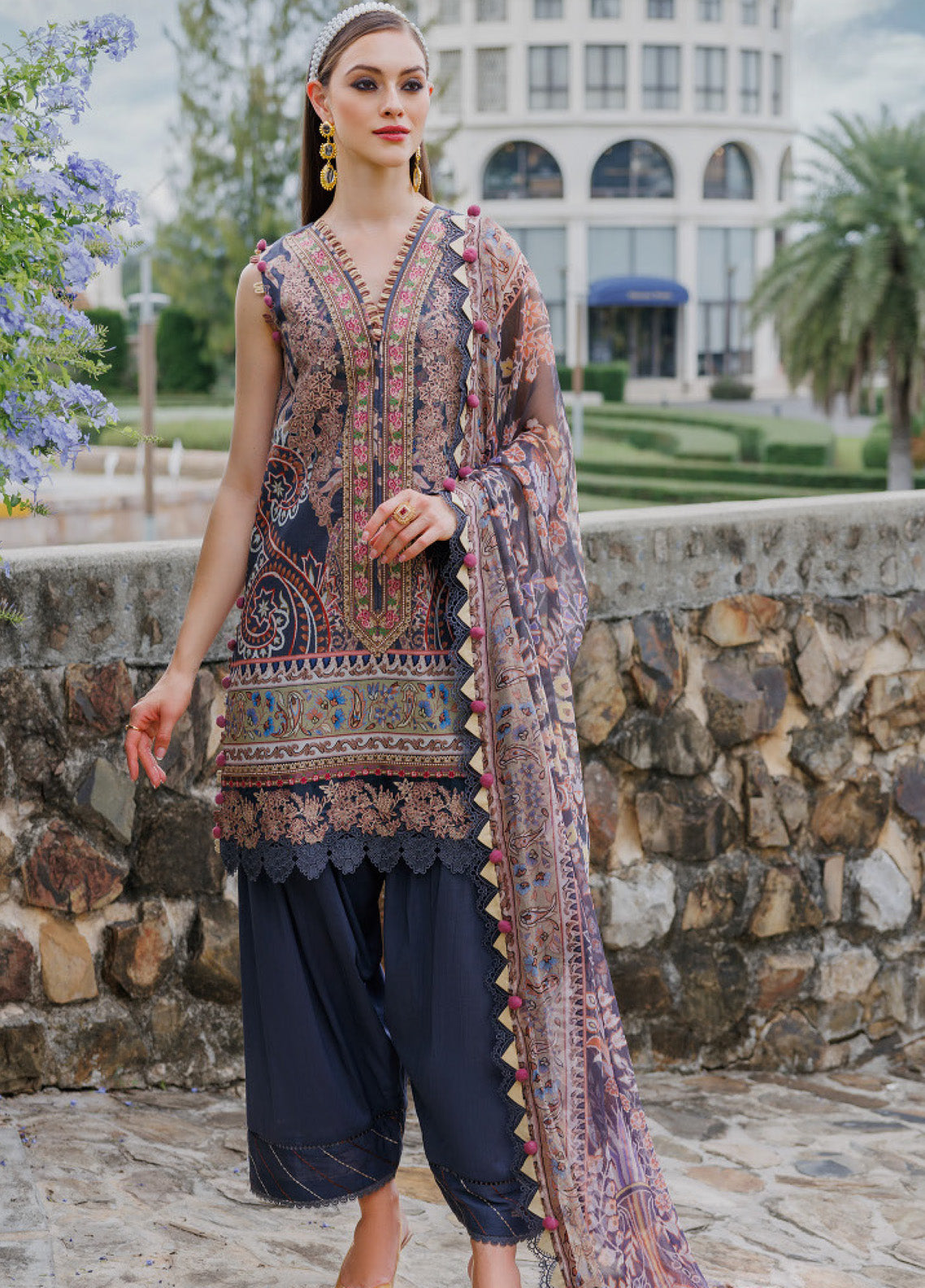 Summer Glory By Jade Embroidered Lawn 3 Piece Unstitched Suit JD2SG D-20617 Summer Glory By Jade Embroidered Lawn 3 Piece Unstitched Suit JD2SG D-20617