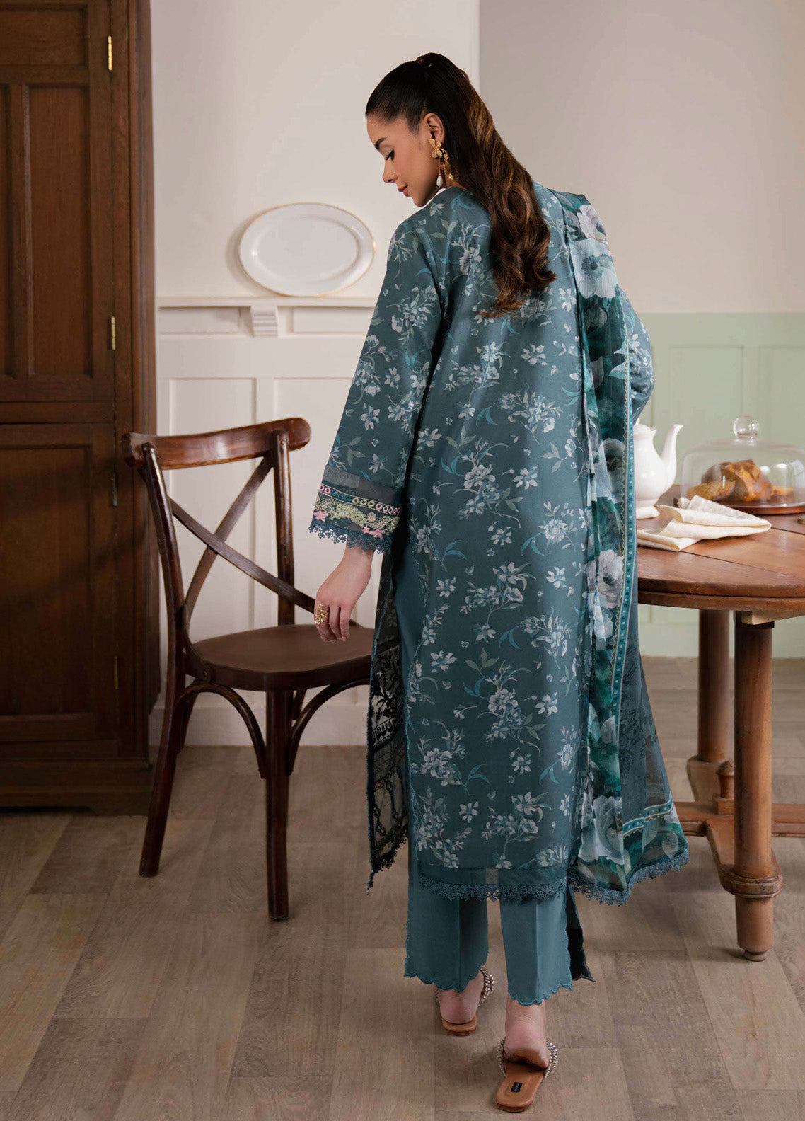 Summer Line-II By Neeshay Embroidered Lawn 3 Piece Unstitched Suit NE25SLV2 D-BOTANIC FLOW Summer Line-II By Neeshay Embroidered Lawn 3 Piece Unstitched Suit NE25SLV2 D-BOTANIC FLOW