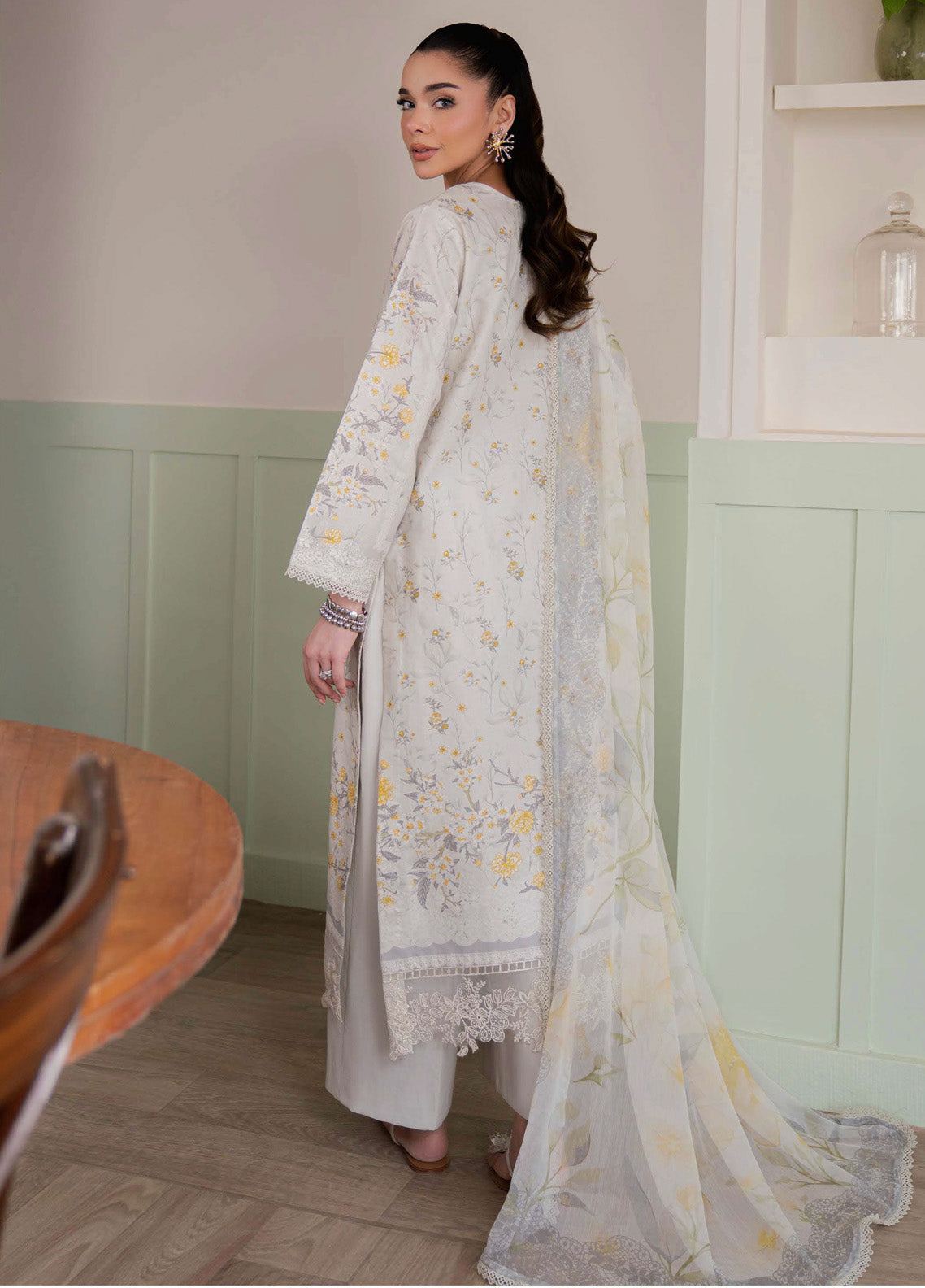 Summer Line-II By Neeshay Embroidered Lawn 3 Piece Unstitched Suit NE25SLV2 D-CLOUD VEIL Summer Line-II By Neeshay Embroidered Lawn 3 Piece Unstitched Suit NE25SLV2 D-CLOUD VEIL