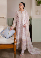 Summer Line-II By Neeshay Embroidered Lawn 3 Piece Unstitched Suit NE25SLV2 D-LILAC MIST