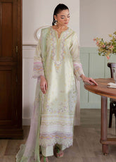 Summer Line-II By Neeshay Embroidered Lawn 3 Piece Unstitched Suit NE25SLV2 D-SPRING FERN