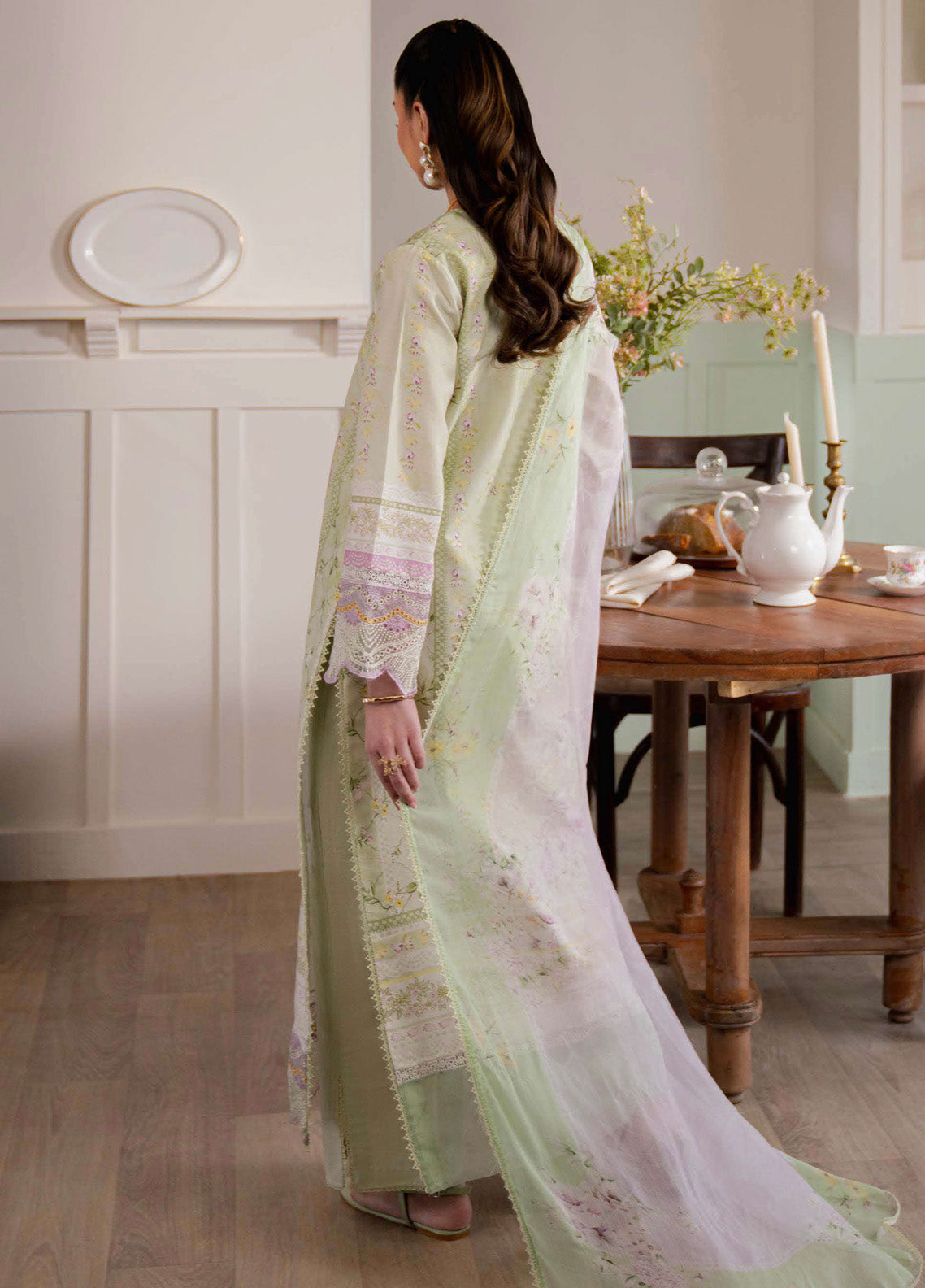 Summer Line-II By Neeshay Embroidered Lawn 3 Piece Unstitched Suit NE25SLV2 D-SPRING FERN Summer Line-II By Neeshay Embroidered Lawn 3 Piece Unstitched Suit NE25SLV2 D-SPRING FERN