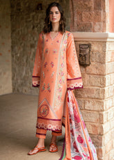 Summer Reverie By Roheenaz Embroidered Lawn 3 Piece Unstitched Suit RNZ25SRLL D-2B ORELIA