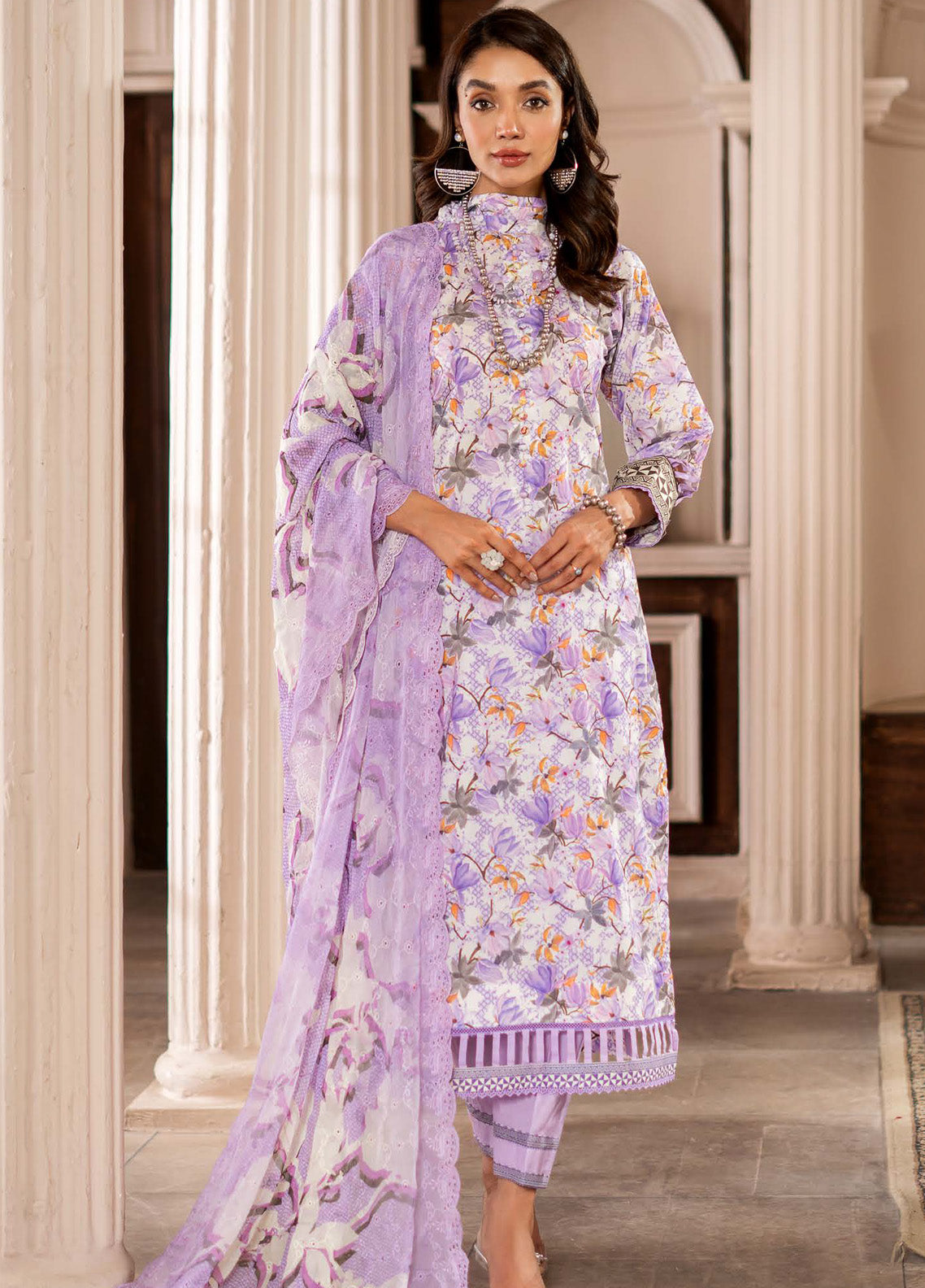 Sunshine Bloom By Alzohaib Chikankari Lawn 3 Piece Unstitched Suit AZ25SBEC D-05 Sunshine Bloom By Alzohaib Chikankari Lawn 3 Piece Unstitched Suit AZ25SBEC D-05
