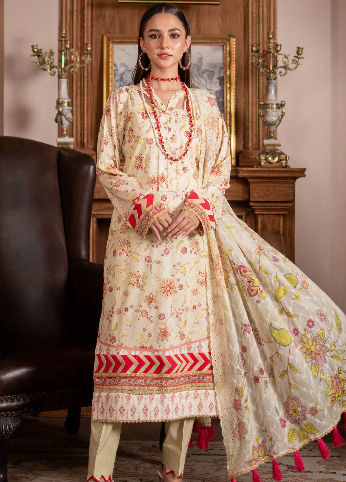 Sunshine Bloom By Alzohaib Chikankari Lawn 3 Piece Unstitched Suit AZ25SBEC D-10 Sunshine Bloom By Alzohaib Chikankari Lawn 3 Piece Unstitched Suit AZ25SBEC D-10