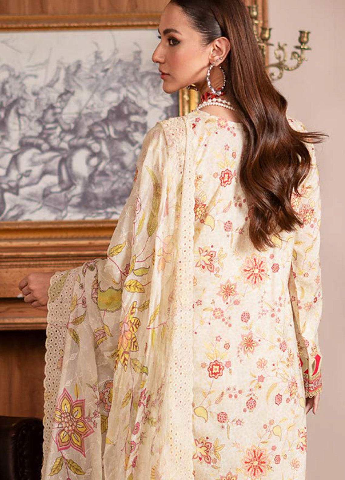 Sunshine Bloom By Alzohaib Chikankari Lawn 3 Piece Unstitched Suit AZ25SBEC D-10 Sunshine Bloom By Alzohaib Chikankari Lawn 3 Piece Unstitched Suit AZ25SBEC D-10