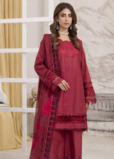 Sunshine Bloom By Alzohaib Chikankari Sequins 3 Piece Unstitched Suit AZ25SSBPV2 D-SPE-02