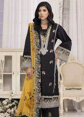 Sunshine Bloom By Alzohaib Chikankari Sequins 3 Piece Unstitched Suit AZ25SSBPV2 D-SPE-03