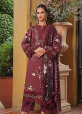 Sunshine Bloom By Alzohaib Premium Chikankari Lawn 3 Piece Unstitched Suit AZ25SSBV2 D-SBE2-05