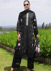 Sunshine Bloom By Alzohaib Premium Embroidered Cotton 3 Piece Unstitched Suit AZ25SSB SBE-01