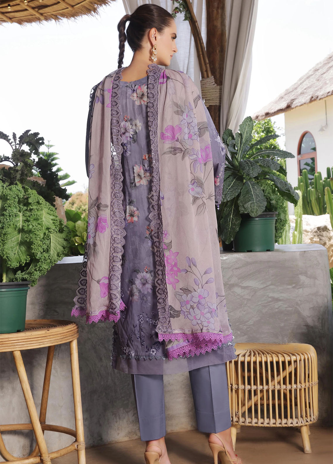 Sunshine Bloom By Alzohaib Premium Embroidered Cotton 3 Piece Unstitched Suit AZ25SSB SBE-03 Sunshine Bloom By Alzohaib Premium Embroidered Cotton 3 Piece Unstitched Suit AZ25SSB SBE-03