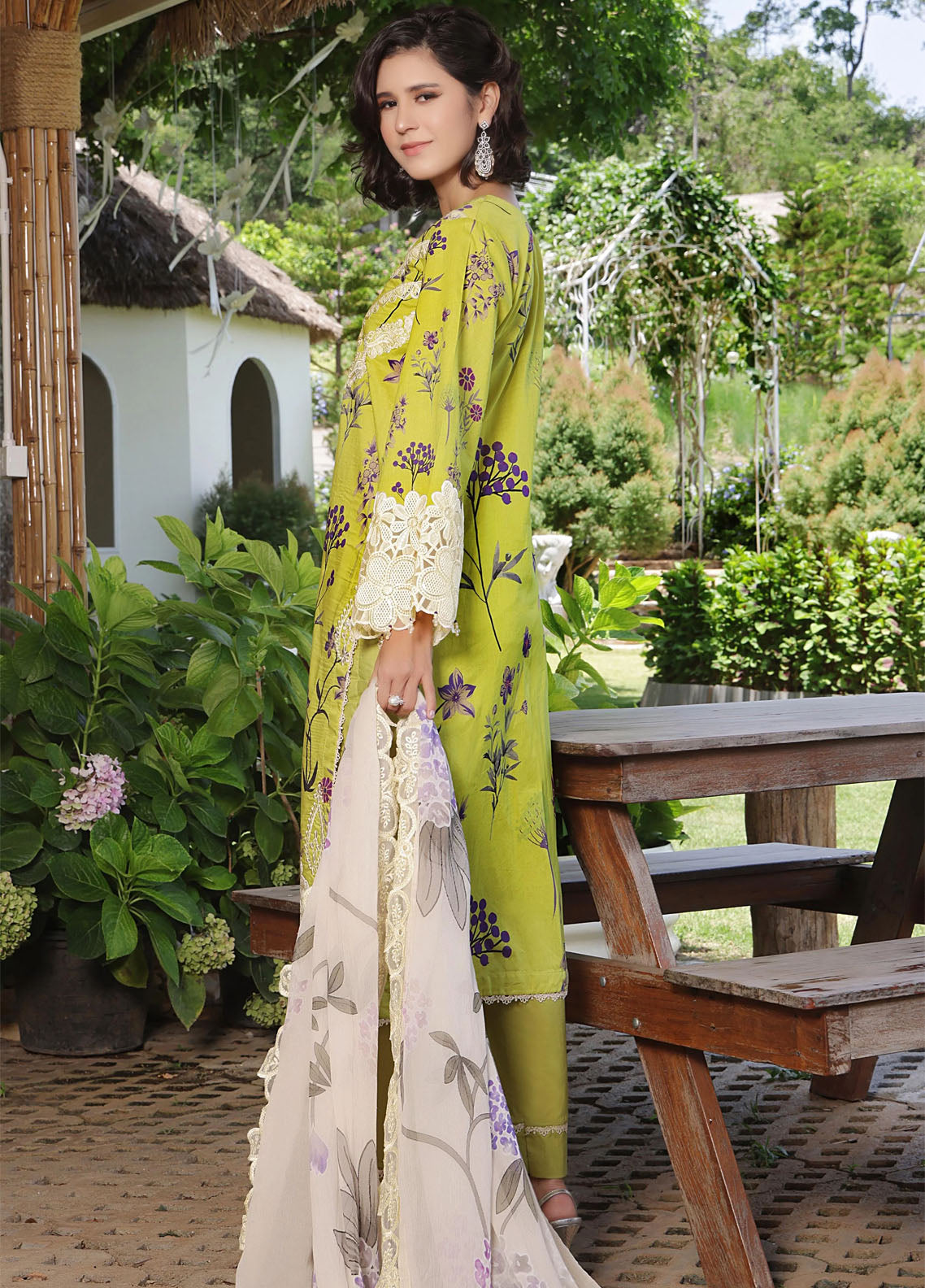 Sunshine Bloom By Alzohaib Premium Embroidered Cotton 3 Piece Unstitched Suit AZ25SSB SBE-09 Sunshine Bloom By Alzohaib Premium Embroidered Cotton 3 Piece Unstitched Suit AZ25SSB SBE-09