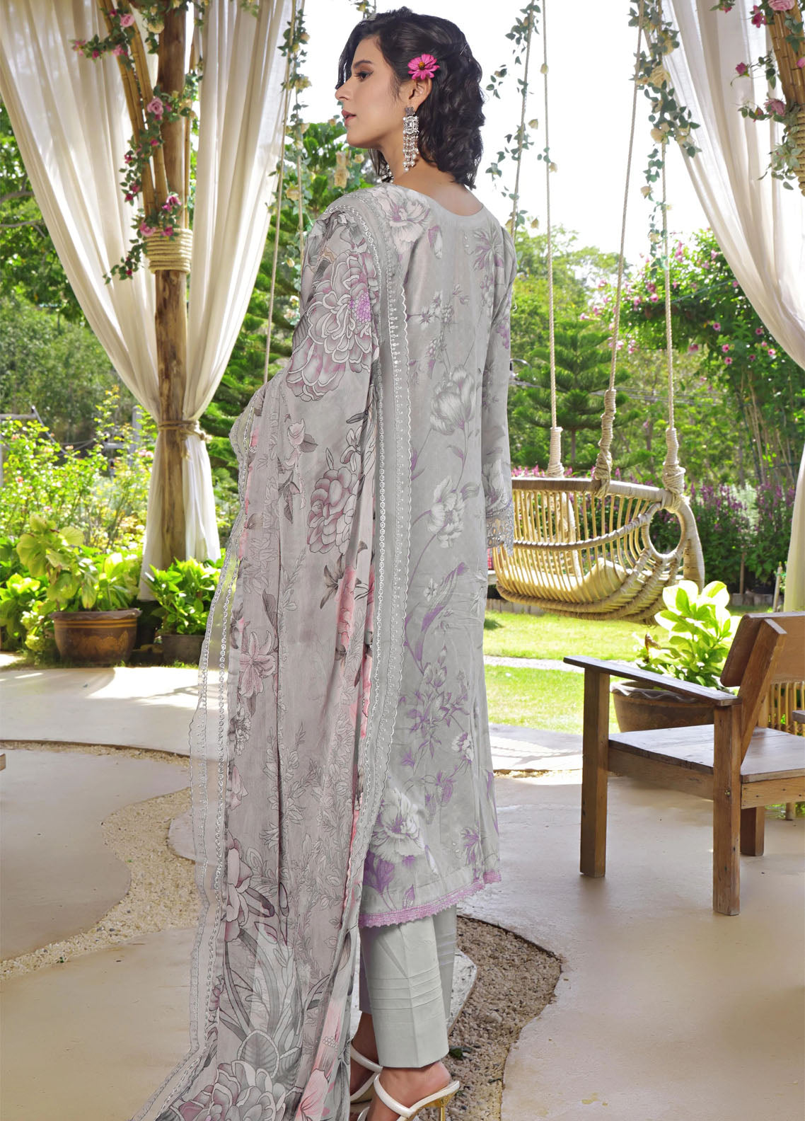 Sunshine Bloom By Alzohaib Premium Embroidered Cotton 3 Piece Unstitched Suit AZ25SSB SBE-10 Sunshine Bloom By Alzohaib Premium Embroidered Cotton 3 Piece Unstitched Suit AZ25SSB SBE-10