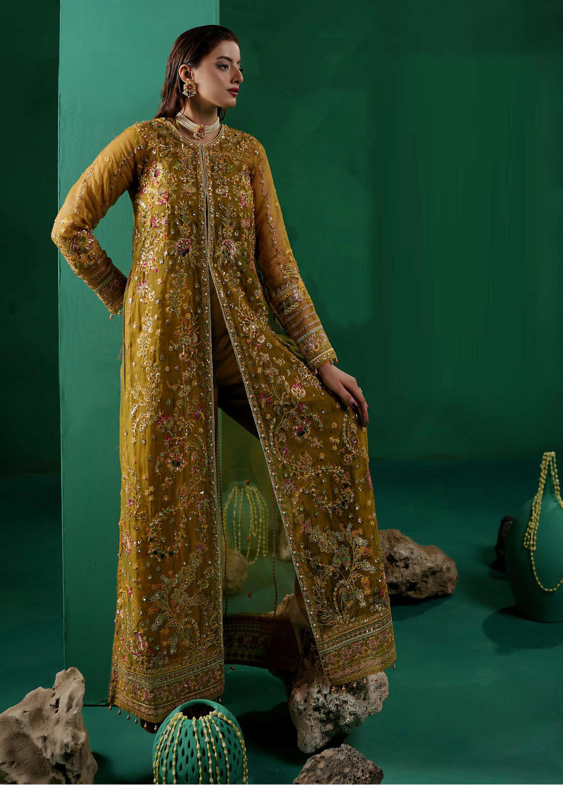 Tabeer By Maryam's Luxury Embroidered Organza 3 Piece Unstitched Suit MY26TLV2 D-TBR-8012 ANVIRA Tabeer By Maryam's Luxury Embroidered Organza 3 Piece Unstitched Suit MY26TLV2 D-TBR-8012 ANVIRA