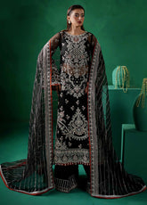 Tabeer By Maryam's Luxury Embroidered Organza 3 Piece Unstitched Suit MY26TLV2 D-TBR-8014 SARLEEN