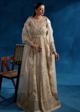 Tabeer By Maryam's Luxury Embroidered Organza 3 Piece Unstitched Suit MY26TLV2 D-TBR-8015 NAZMAIRA