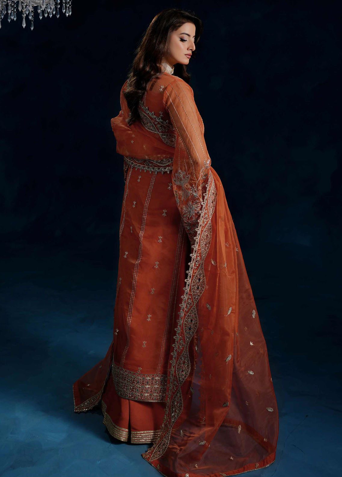 Tabeer By Maryam's Luxury Embroidered Organza 3 Piece Unstitched Suit MY26TLV2 D-TBR-8017 AYSHARA Tabeer By Maryam's Luxury Embroidered Organza 3 Piece Unstitched Suit MY26TLV2 D-TBR-8017 AYSHARA