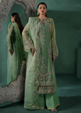 Tabeer By Maryam's Luxury Embroidered Organza 3 Piece Unstitched Suit MY26TLV2 D-TBR-8020 ZAFEERA