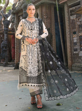 Tabeer Luxury Embroidered Lawn 3 Piece Unstitched Suit TBR24L D-01