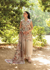 Tahra By Zainab Chottani Embroidered Lawn 3 Piece Unstitched Suit ZC24T 5B SAMAHA