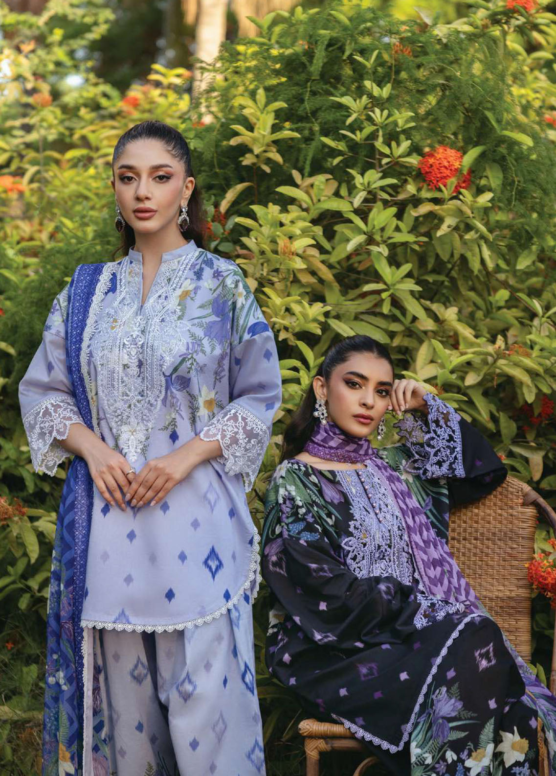 Tahra By Zainab Chottani Embroidered Lawn 3 Piece Unstitched Suit ZC24T 6A RAHA Tahra By Zainab Chottani Embroidered Lawn 3 Piece Unstitched Suit ZC24T 6A RAHA