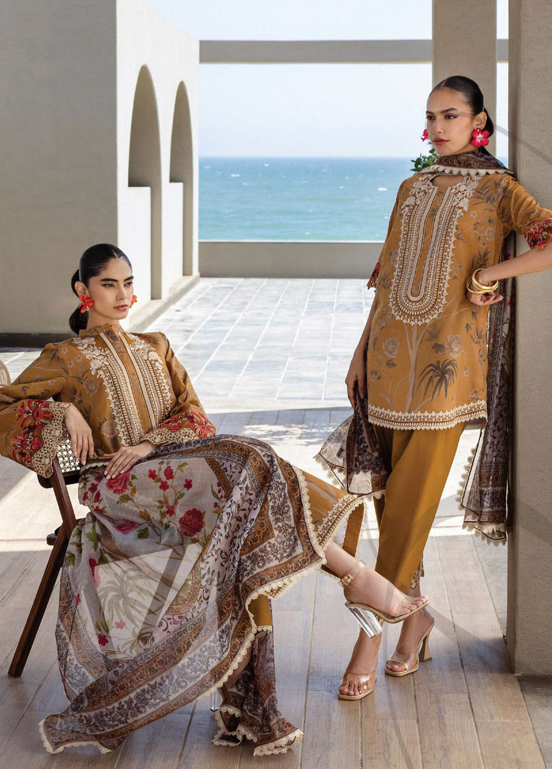 Tahra By Zainab Chottani Embroidered Lawn 3 Piece Unstitched Suit ZC25TL D-06 RAHMA Tahra By Zainab Chottani Embroidered Lawn 3 Piece Unstitched Suit ZC25TL D-06 RAHMA