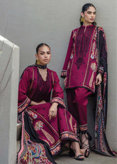 Tahra By Zainab Chottani Embroidered Lawn 3 Piece Unstitched Suit ZC25TL D-12 MAHAY