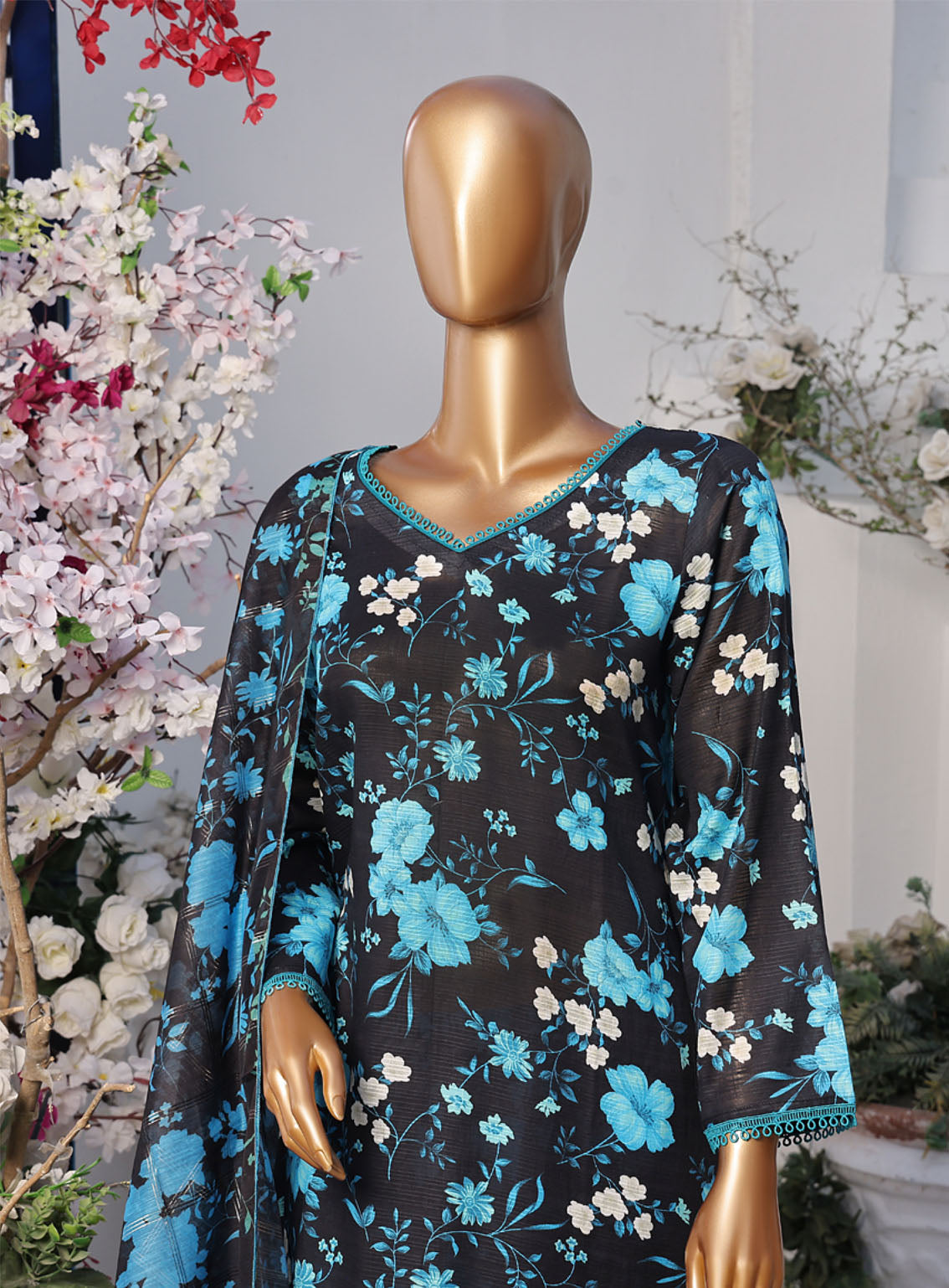 Tehwar By Aifa Embroidered Lawn 3 Piece Unstitched Suit AI24C AF-TWR-24204 Tehwar By Aifa Embroidered Lawn 3 Piece Unstitched Suit AI24C AF-TWR-24204