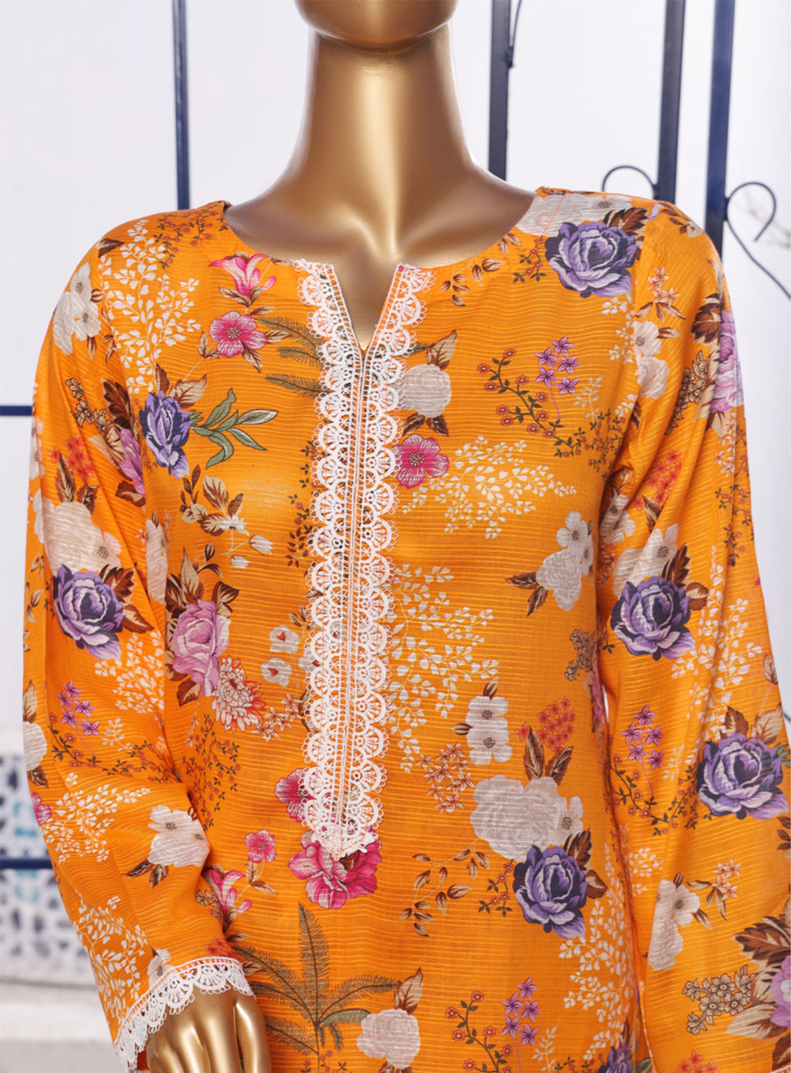 Tehwar By Aifa Embroidered Lawn 3 Piece Unstitched Suit AI24C AF-TWR-24205 Tehwar By Aifa Embroidered Lawn 3 Piece Unstitched Suit AI24C AF-TWR-24205