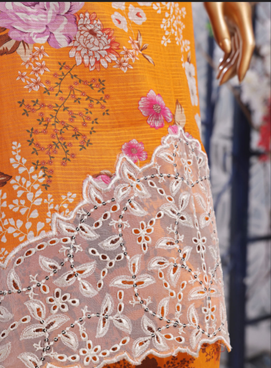 Tehwar By Aifa Embroidered Lawn 3 Piece Unstitched Suit AI24C AF-TWR-24205 Tehwar By Aifa Embroidered Lawn 3 Piece Unstitched Suit AI24C AF-TWR-24205