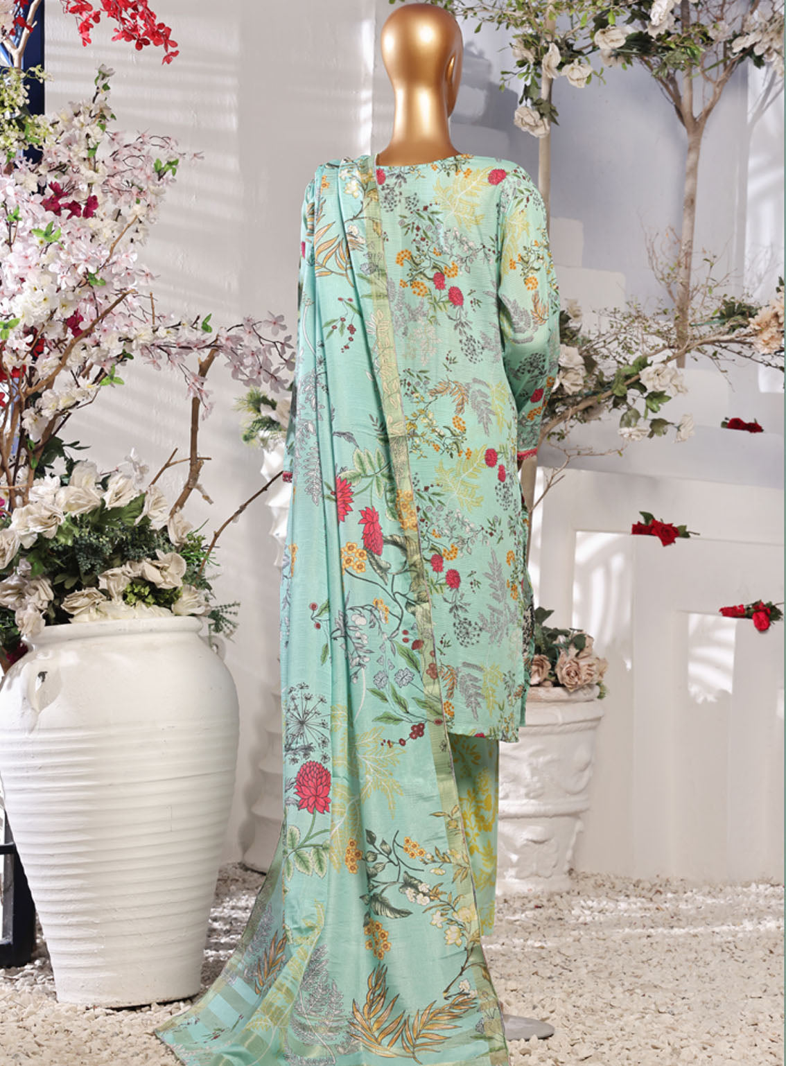 Tehwar By Aifa Embroidered Lawn 3 Piece Unstitched Suit AI24C AF-TWR-24207 Tehwar By Aifa Embroidered Lawn 3 Piece Unstitched Suit AI24C AF-TWR-24207