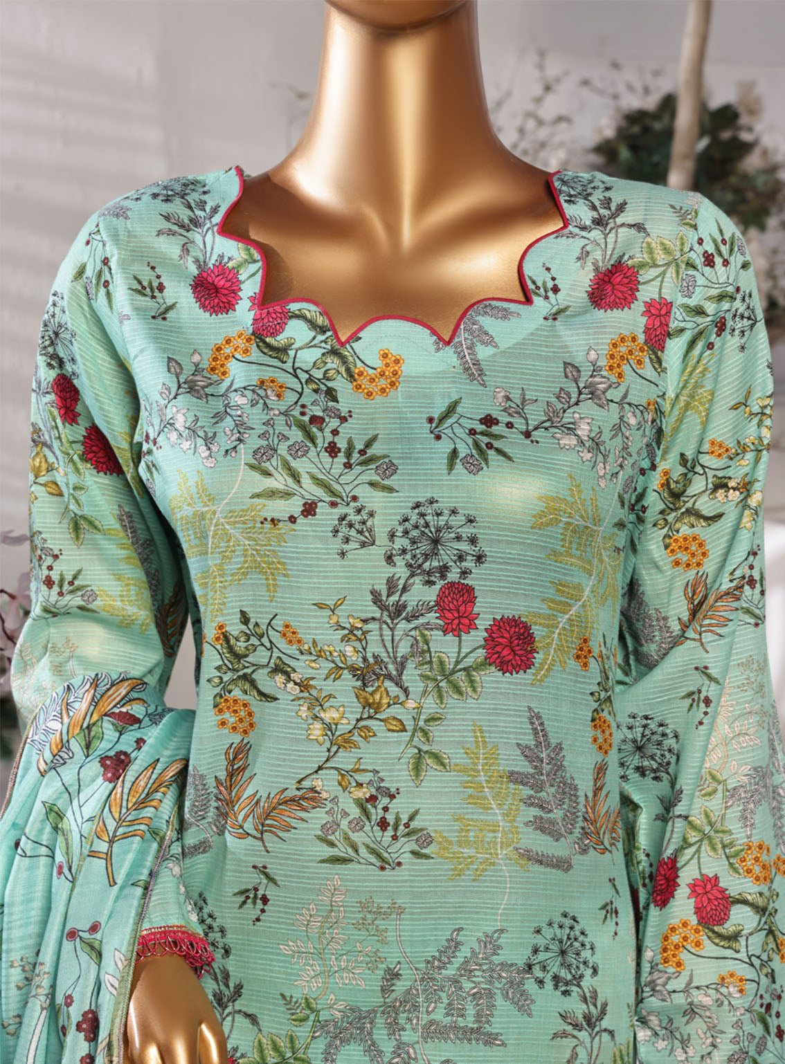 Tehwar By Aifa Embroidered Lawn 3 Piece Unstitched Suit AI24C AF-TWR-24207 Tehwar By Aifa Embroidered Lawn 3 Piece Unstitched Suit AI24C AF-TWR-24207