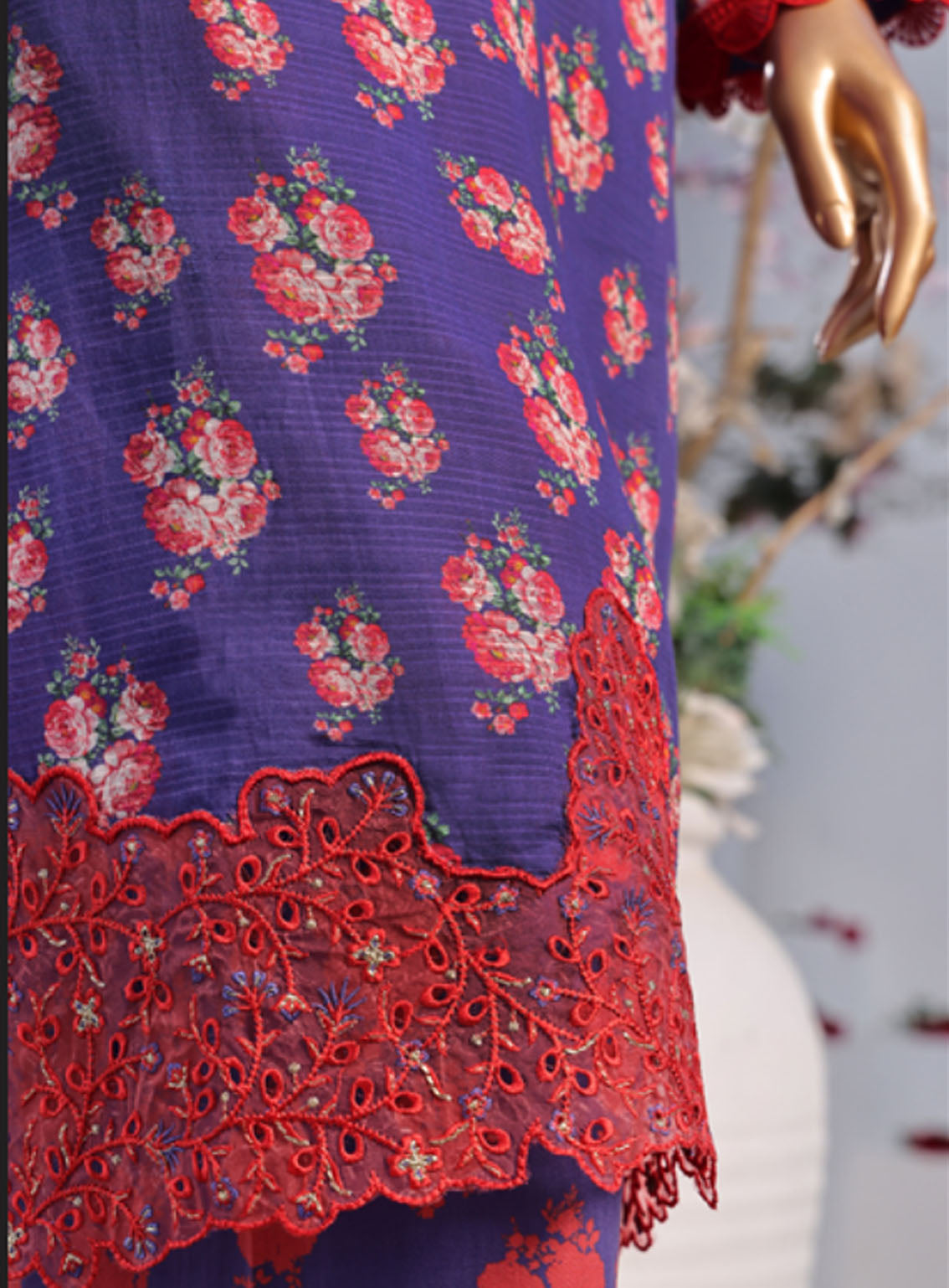 Tehwar By Aifa Embroidered Lawn 3 Piece Unstitched Suit AI24C AF-TWR-24208 Tehwar By Aifa Embroidered Lawn 3 Piece Unstitched Suit AI24C AF-TWR-24208