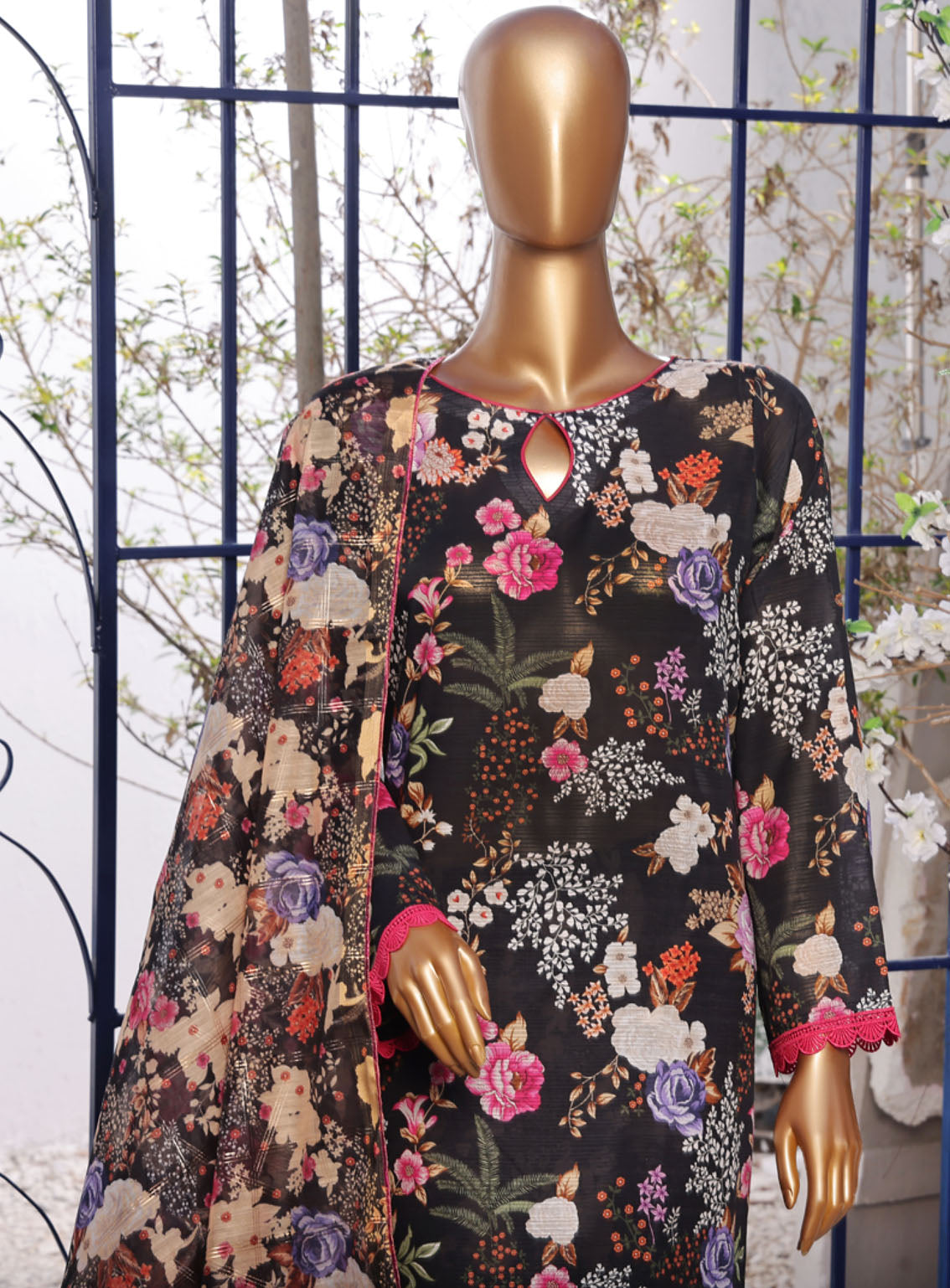 Tehwar By Aifa Embroidered Lawn 3 Piece Unstitched Suit AI24C AF-TWR-24209 Tehwar By Aifa Embroidered Lawn 3 Piece Unstitched Suit AI24C AF-TWR-24209