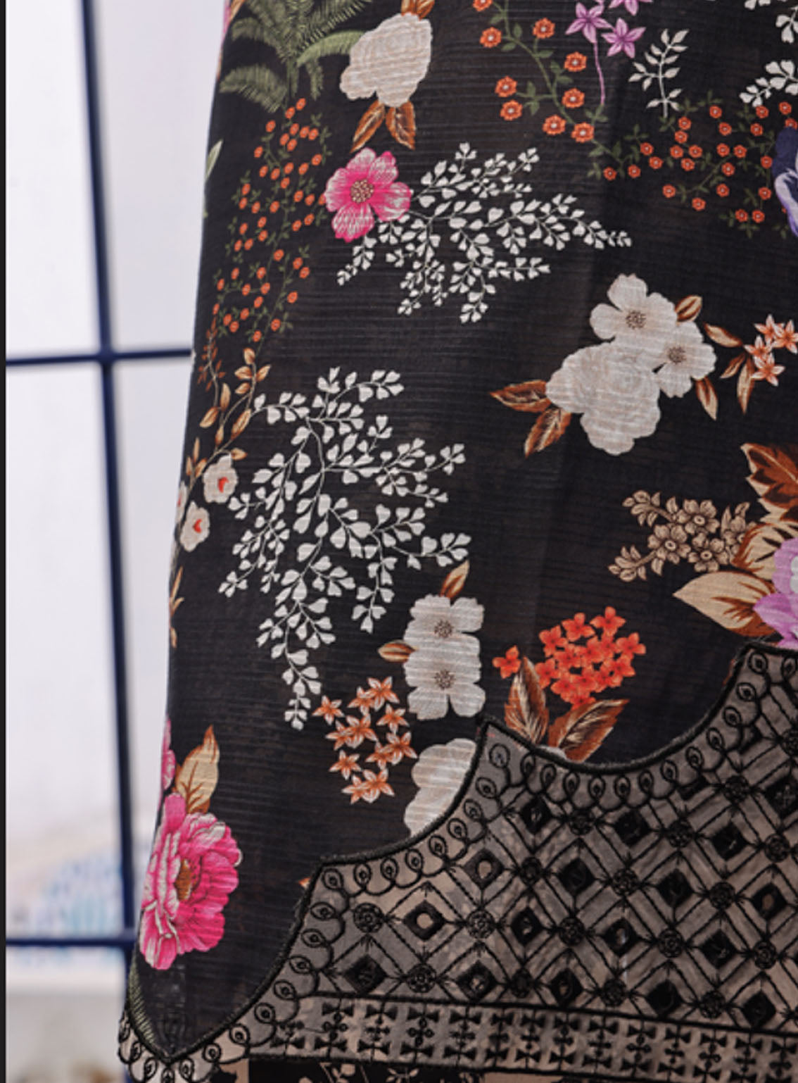 Tehwar By Aifa Embroidered Lawn 3 Piece Unstitched Suit AI24C AF-TWR-24209 Tehwar By Aifa Embroidered Lawn 3 Piece Unstitched Suit AI24C AF-TWR-24209