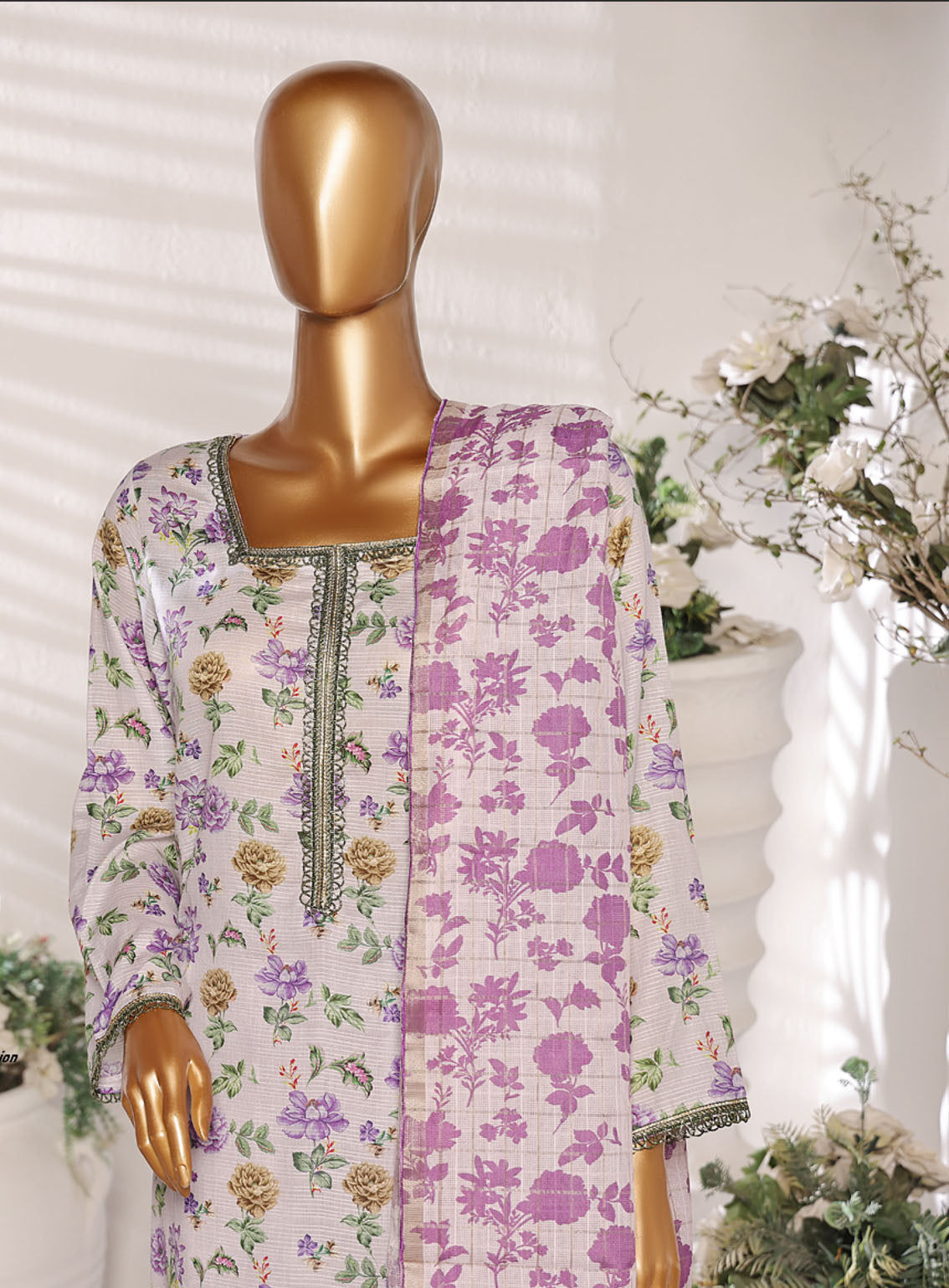 Tehwar By Aifa Embroidered Lawn 3 Piece Unstitched Suit AI24C AF-TWR-24210 Tehwar By Aifa Embroidered Lawn 3 Piece Unstitched Suit AI24C AF-TWR-24210