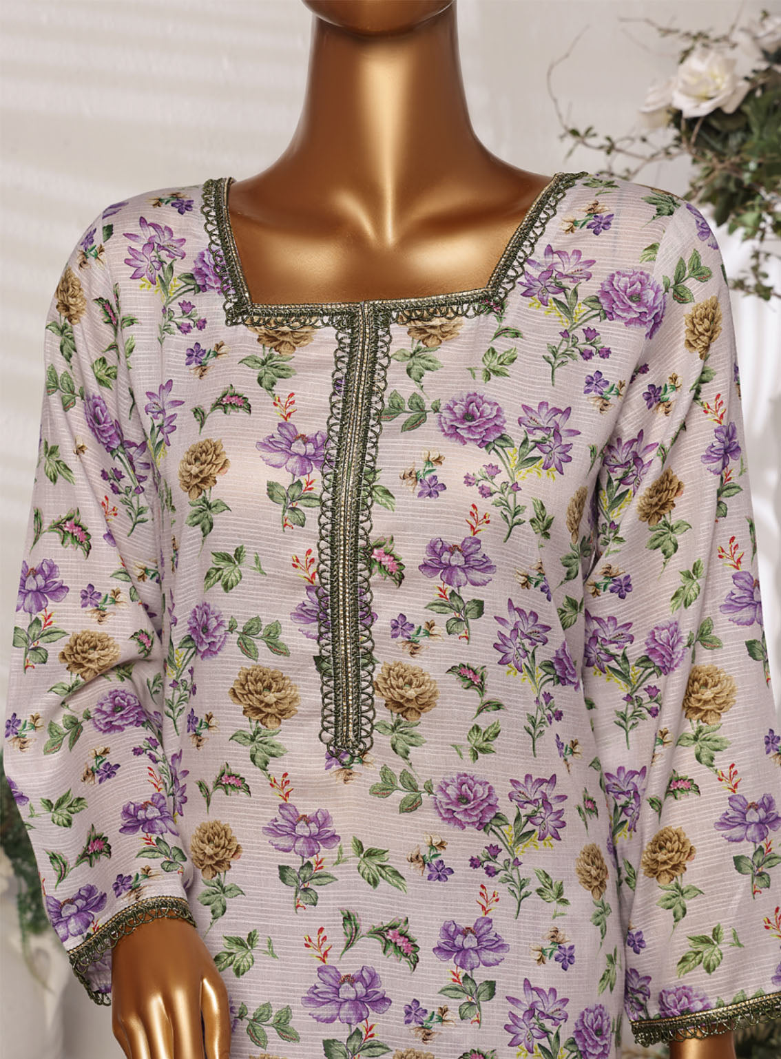 Tehwar By Aifa Embroidered Lawn 3 Piece Unstitched Suit AI24C AF-TWR-24210 Tehwar By Aifa Embroidered Lawn 3 Piece Unstitched Suit AI24C AF-TWR-24210