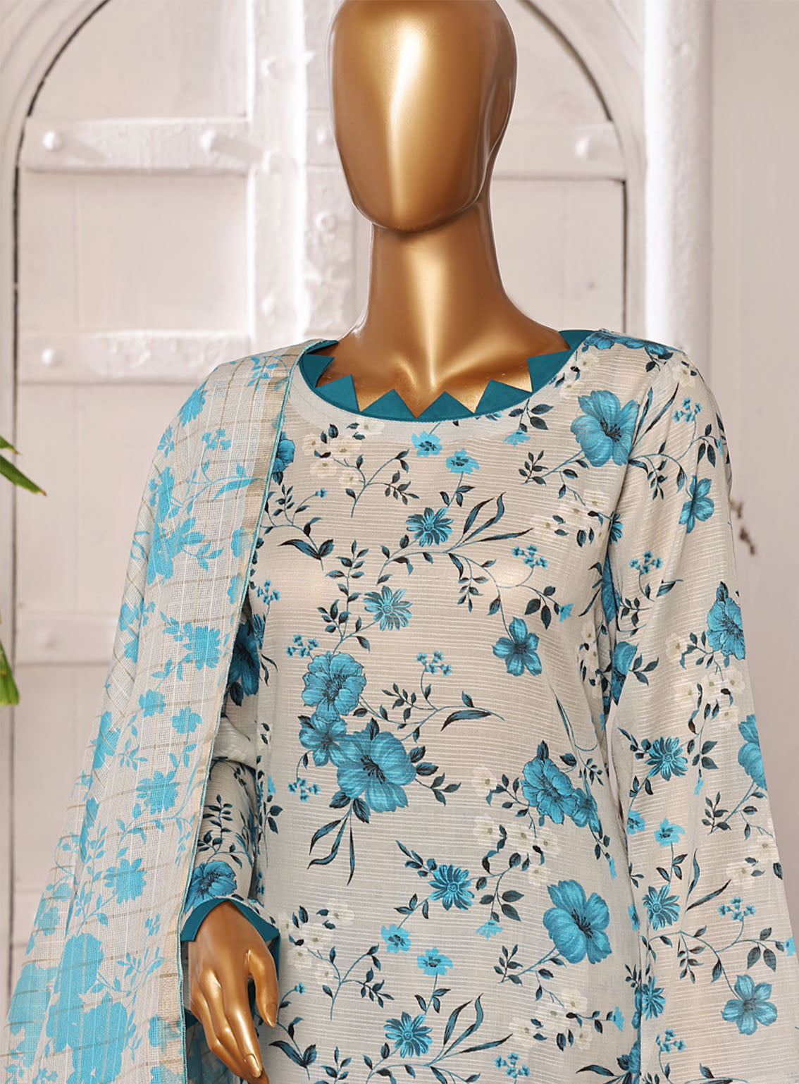 Tehwar By Aifa Embroidered Lawn 3 Piece Unstitched Suit AI24C AF-TWR-24211 Tehwar By Aifa Embroidered Lawn 3 Piece Unstitched Suit AI24C AF-TWR-24211