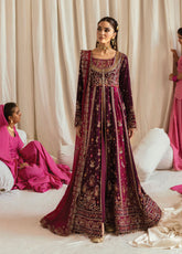The Empress By Emaan Adeel Embroidered Chiffon 3 Piece Unstitched Suit EA25TEFW D-AVORIA