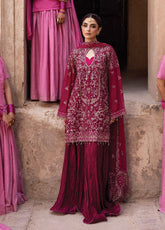 The Empress By Emaan Adeel Embroidered Chiffon 3 Piece Unstitched Suit EA25TEFW D-KASYRA