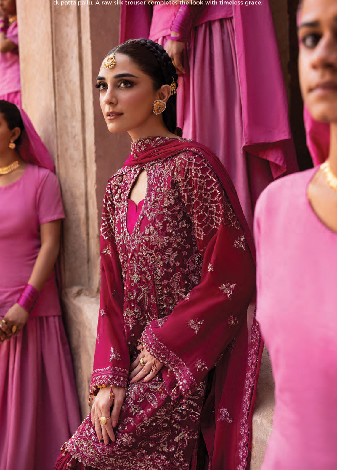 The Empress By Emaan Adeel Embroidered Chiffon 3 Piece Unstitched Suit EA25TEFW D-KASYRA The Empress By Emaan Adeel Embroidered Chiffon 3 Piece Unstitched Suit EA25TEFW D-KASYRA